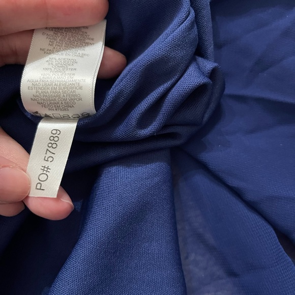 Alex Evening Blue Maxi Dress in size 18W New no/tag - Picture 3 of 5